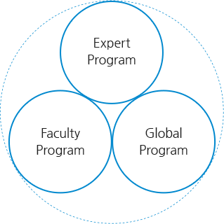 Expert Program, Faculty Program, Global Program