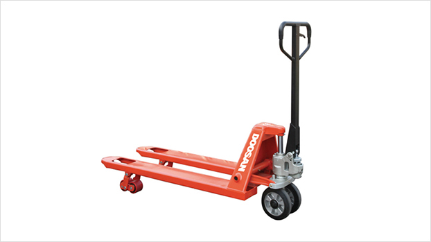 Hand pallet truck Right side view